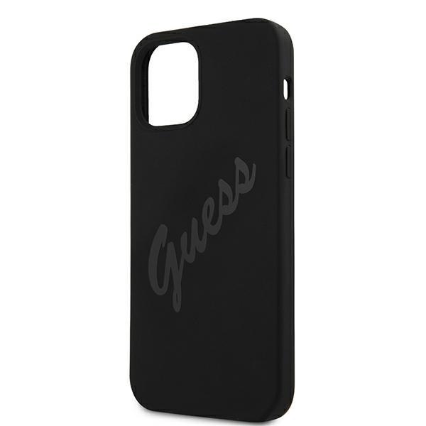 Guess GUHCP12LLSVSBK iPhone 12 Pro Max 6,7" czarny/black hardcase Script